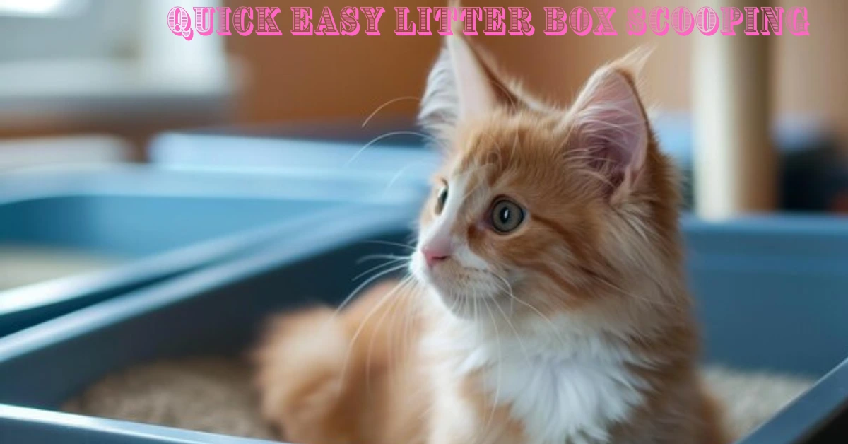 Quick Easy Litter Box Scooping